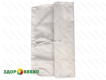 фото Мешок лавсановый со шнурком прямоугольный 48х80 для фильтрации молока ( плотность 125 г/м.кв.)