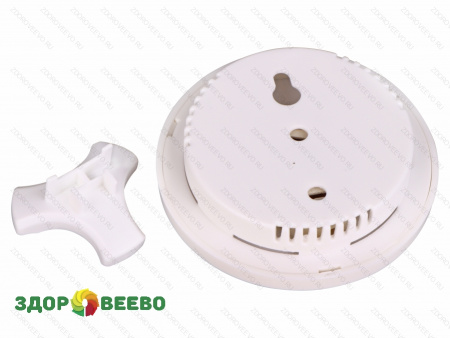 фото Термометр-гигрометр круглый настольный механический