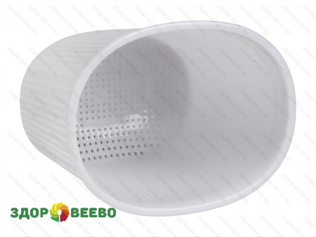 фото Форма для сыра Marzolino, овальной формы, Anelli Lodi, на 800-1000 грамм