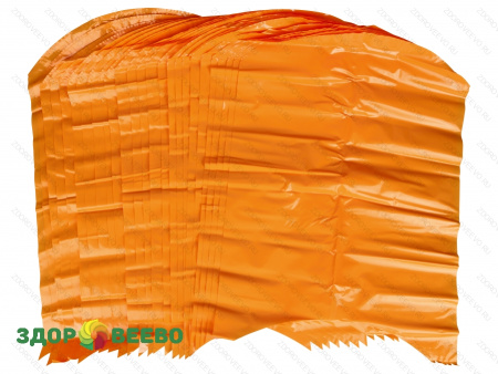 фото Пакет термоусадочный для хранения и созревания сыров, 425х550 мм, дно круглое, жёлтый, 25 штук (5 упаковок по 5 штук)