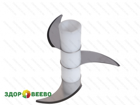 фото Мини-блендер для овощей, с двумя чашами 250ml+100ml, зеленый