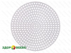 Дренажный коврик полимерный, белый, круг 7,6 см, 1шт