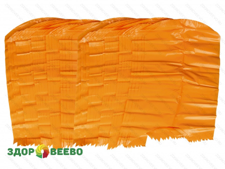 фото Пакет термоусадочный для хранения и созревания сыров, 425х550 мм, дно круглое, жёлтый, упаковка 50 шт. (10 упаковок по 5 штук)