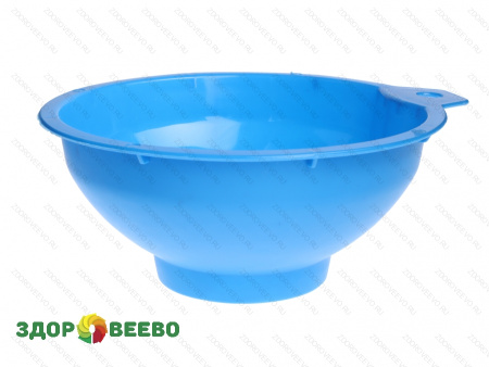 фото Воронка с широким горлом для банок, синяя