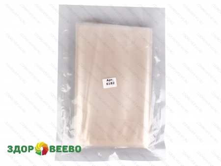 фото Пакет для созревания и хранения сыра термоусадочный 250х400 мм, бесцветный, дно круглое, упаковка 50 шт.