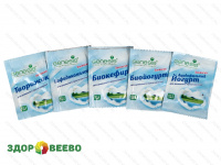 фото Закваска Ассорти №2 Genesis: Биойогурт, Ацидофильный йогурт, Биокефир, Бифидокомплекс, Творожок (упаковка - 5 пакетиков)
