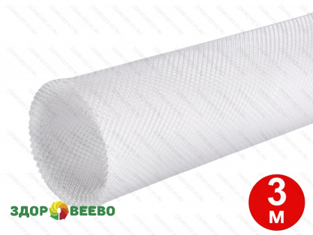 фото Сетка дренажная, ячейка 3х3 мм, толщина 0,7 мм - 3 метра погонных