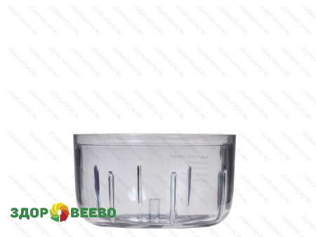 фото Мини-блендер для овощей, с двумя чашами 250ml+100ml, зеленый